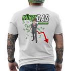 Kürzt Das Lehrergehalt Spruch Lustig T-Shirt mit Rückendruck