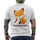 Mein Kuschel Fox Pyjamas Nightdress Fox T-Shirt mit Rückendruck