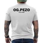 Og Pezo Never Forget T-Shirt mit Rückendruck