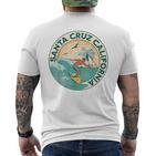 Santa Cruz Blue T-Shirt mit Rückendruck