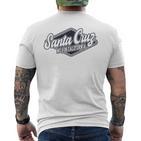 Santa Cruz California Retrointage T-Shirt mit Rückendruck