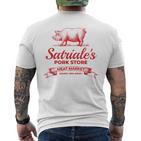 Satriale's Pork Store T-Shirt mit Rückendruck