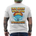 Skydive Tandem Jump Paraglidingoucher T-Shirt mit Rückendruck