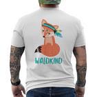 Waldkind Fuchs T-Shirt mit Rückendruck