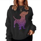 Dachshund Mama Dachshund Lover Children Teckel Girls' Sweatshirt Frauen