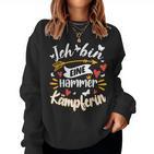 Eine Hammer Kämpferin Für Frauen Kämpferin Geschenk Sweatshirt Frauen