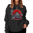 Japan Ninja Für Männer Und Frauen Japanese Ninja Sweatshirt Frauen