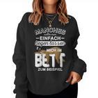 Langschläfer Sloth Winter Sleep Sweatshirt Frauen