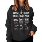 Pig Farmer Women's Pig Sweatshirt Frauen