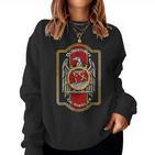 Slayer Beer Label Sweatshirt Frauen