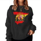 Spain Women's Madrid Spain Espanol Barcelona S Sweatshirt Frauen