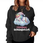 Unicorn Sleep Pyjamas Women's Girls Unicorn Sweatshirt Frauen