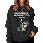 Vodkaodka Lemon Malle Party Sweatshirt Frauen