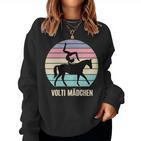 Voltigier Clothingolti Girls'aulting Horse Rider Sweatshirt Frauen