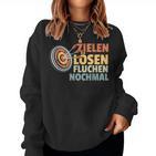 Zielen Solve Fluchen Nomals Archery Archery Sweatshirt Frauen