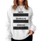 Beer Schnaps Sweatshirt Frauen