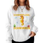 Children's Seahorse Bestanden Early Swimmer Badge 80 Sweatshirt Frauen