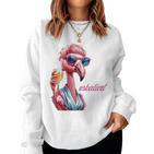 Flamingo Es Escaliert Eh Sweatshirt Frauen