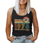 1978Intage Birthday Retrointage S Tank Top Frauen