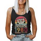 1980Intage Birthday Retrointage S Tank Top Frauen