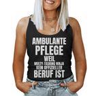 Ambulante Care For Nurse Care Tank Top Frauen