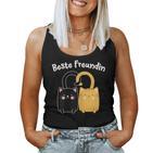 Best Friend Bff Cats Partner Look Girls Nager Tank Top Frauen