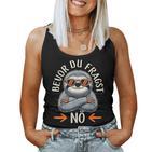 Bevor Du Fragst Nö Women's  Children's Sloth Tank Top Frauen