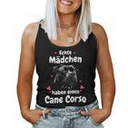 Cane Corso Dog Real Girls Haben Einen Cane Corso Tank Top Frauen