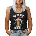 Christmas Beer Fun Tank Top Frauen