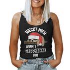 Christmas Pyjamas Christmas Sloth Winter Sleep Tank Top Frauen