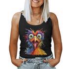 Crazy Bird Chicken Breeder Tank Top Frauen