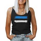 Estonia Estonia Maps Estonia Flag For Women Tank Top Frauen