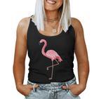 Flamingo Pocket Pink Flamingo Logo Tank Top Frauen