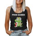 Frog Queen Girls' Frog Women's Frog Tank Top Frauen