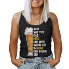 Beer Saying For Beer Drinkers Bavaria Tank Top Frauen