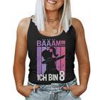 Girls' Ich Bin 8 Jahre Dab Tank Top Frauen