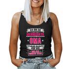 Ich Bin Dieerrückte Oma Grandmother Grandma Sayings Tank Top Frauen