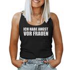 Ich Habe Angstor Frauen Saying Tank Top Frauen