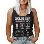 Igel Dinge Die Ich In Meiner Freizeit Mache Children's Women's Tank Top Frauen