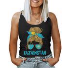 Kazakhstan For Girls Kazakhstan Flag For Kazakh Tank Top Frauen