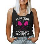 Keine Zeit Mein Hobby Horse Ruf Tank Top Frauen