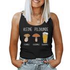 Kleine Pilzkunde Glückspilz Beer Tank Top Frauen