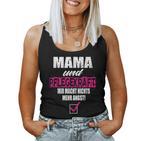 Mama Und Pflegekraft Nursing Nurse Tank Top Frauen