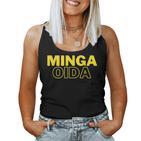 Minga Oida Munich 089 Ultras Football Lifestyle Beer Tank Top Frauen