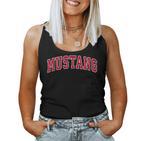 Mustang Oklahoma Okintage Sports Red S Tank Top Frauen