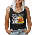 Ossi Women's Underschätze Niemal Ein Frau Aus Der Ddr Ostalgie Tank Top Frauen