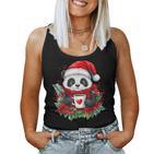 Panda Christmas Children Christmas Panda Tank Top Frauen