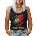 Portuguese Flag Women's Children's Portugal Tank Top Frauen