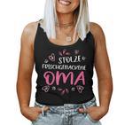 Proud Newborn Grandma Omi Gandma Grandma Tank Top Frauen