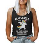 Realschule Bestanden Women's Realschulabschluss 2024 Tank Top Frauen